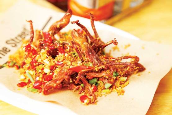 អណ្តាតទាបំពងខ្ទឹមស